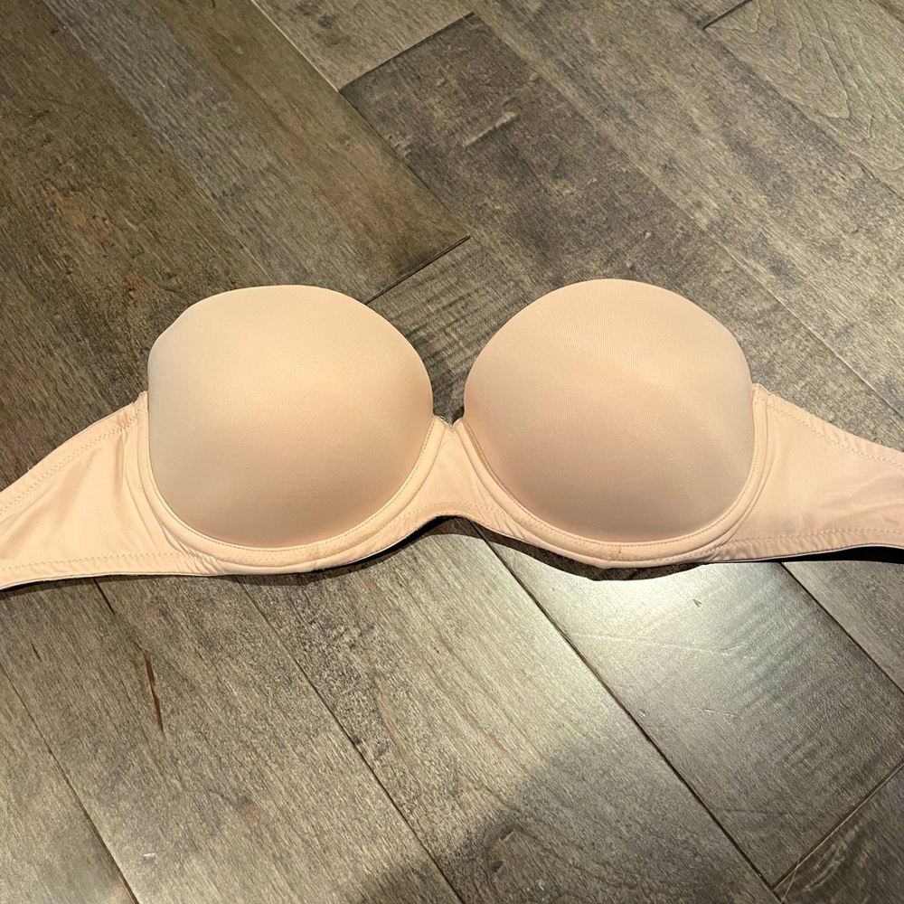 PINK Strapless Nude Bra